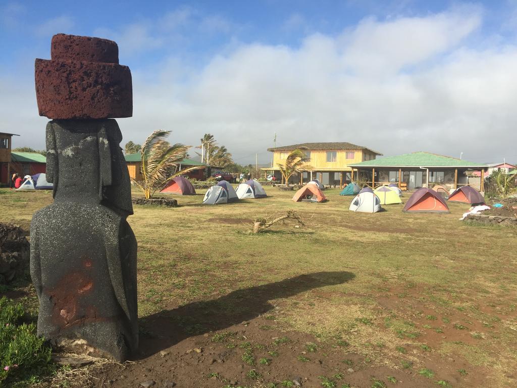 Camping Mihinoa Hotel Hanga Roa Buitenkant foto