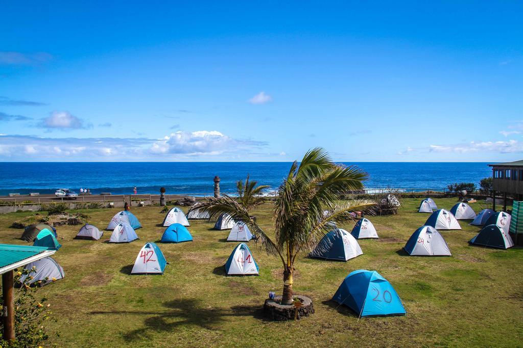 Camping Mihinoa Hotel Hanga Roa Buitenkant foto