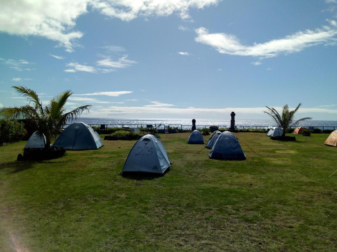Camping Mihinoa Hotel Hanga Roa Buitenkant foto