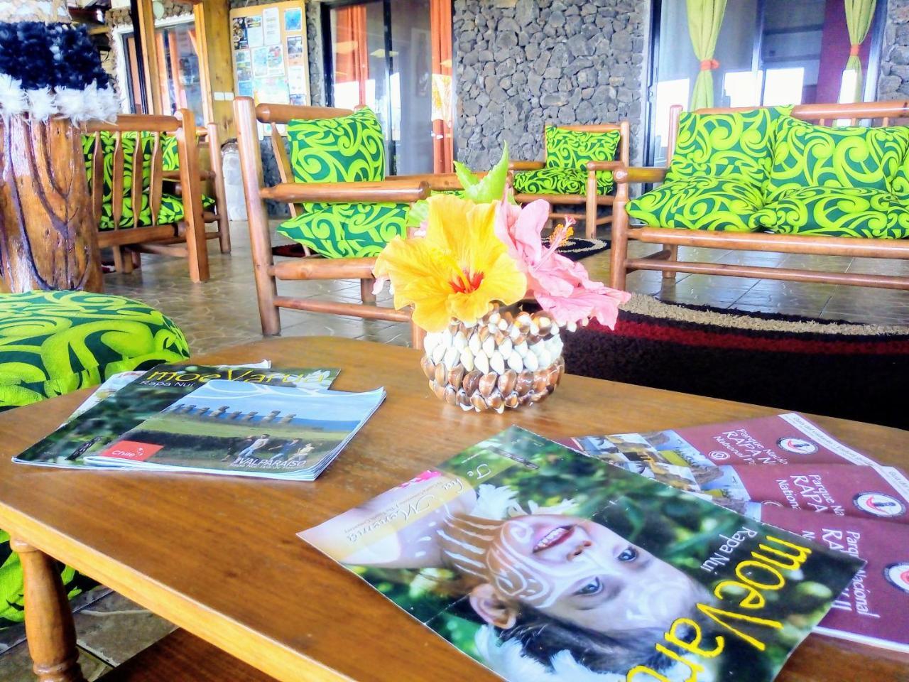 Camping Mihinoa Hotel Hanga Roa Buitenkant foto
